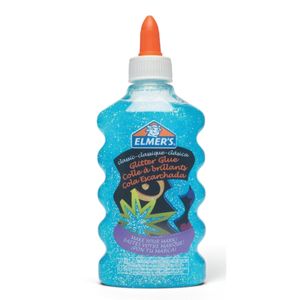 Pegamento Glitter Azul Elmer's para Manualidades  177 ml