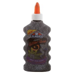 Pegamento Glitter para Manualidades  Elmer's Negro 177 ml