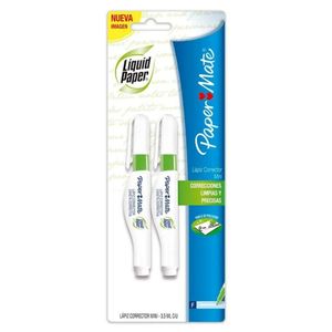 Lapiz Corrector Mini Liquid Paper 3.5 ml Blister x2