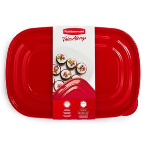 Pack x2 Taper Hermetico Rubbermaid Takea Longs 4,4 L