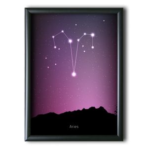 Cuadro Aquellas Estrellas Aries  Galaxy 40x30 cm