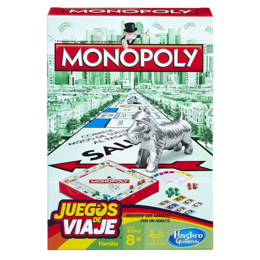 Juego de Mesa Viaje Monopoly Real Plaza