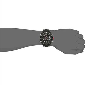 Reloj US Polo Assn US9487 Deportivo de Cuarzo Negro