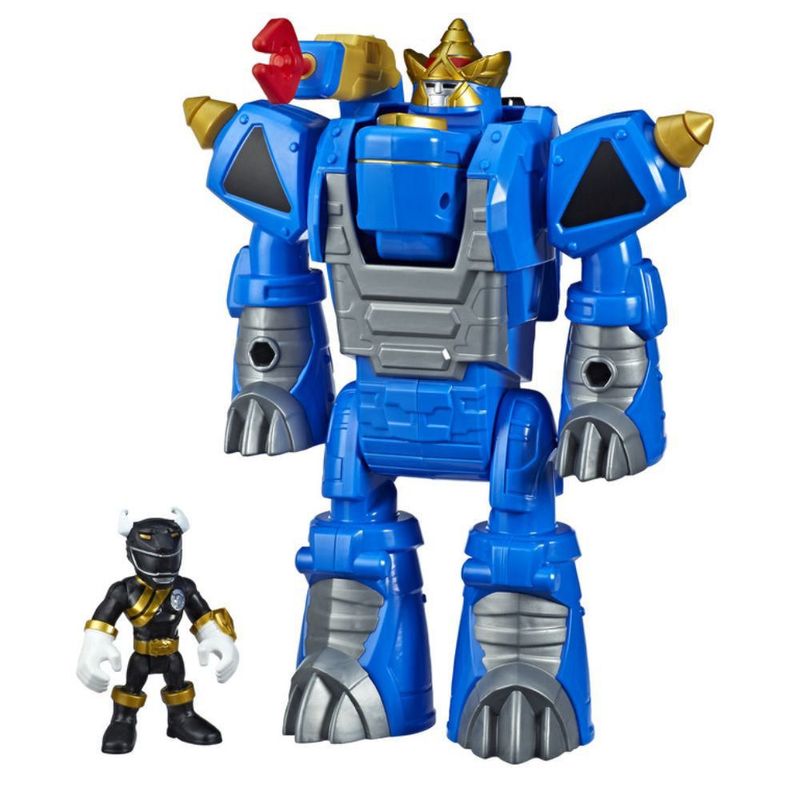 Robot Figura De Accion Power Ranger Rhino Zord Azul Real Plaza