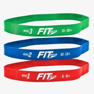 Set de Bandas de Resistencia Fit Plus