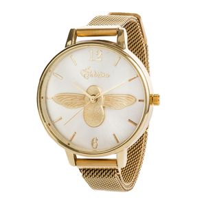 Reloj Sabrina 2G003 Analógico Color Oro con Blanco