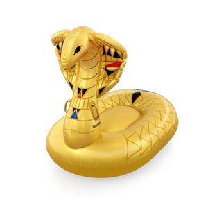 Flotador Isla Cobra Dorada 1,80 M