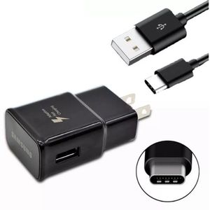 Cargador  Samsung Note 8 Note 9 Travel Charger USB Tipo C Original