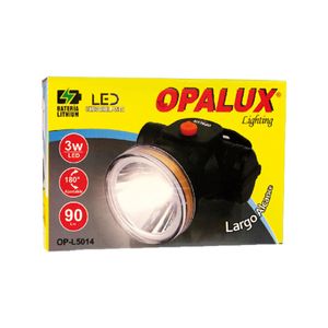 Linterna Frontal Recargable 3W OP-L5014 OPALUX