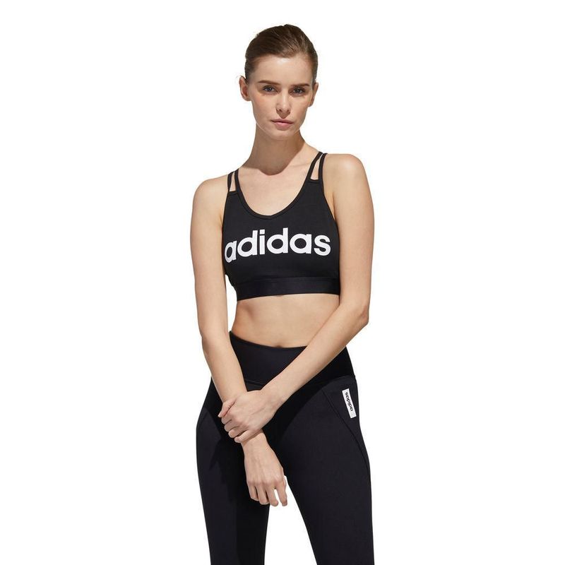 Top Deportivo Adidas Mujer W E Bt Negro Real Plaza
