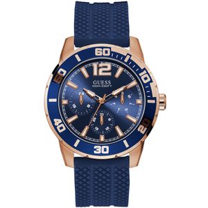 Reloj Guess Trek U1250G2 W1250G2 Multifuncional Acero Inoxidable Azul