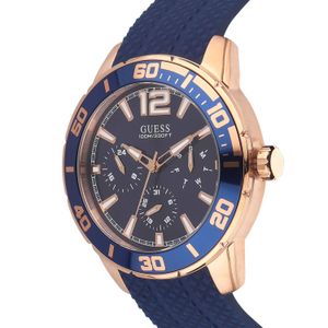 Reloj Guess Trek U1250G2 W1250G2 Multifuncional Acero Inoxidable Azul