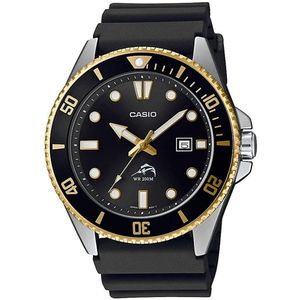 Reloj Casio Duro Marlin MDV-106G-1A Acuático 200m Correa de Resina Negro