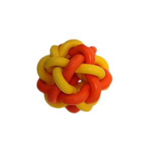 Juguete para Perros Multipet Nobbly Wobbly 8 cm Amarillo y Naranja