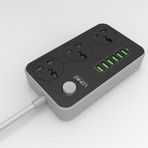 Regleta Ldnio SC3604 con carga rápida y 6 puertos USB