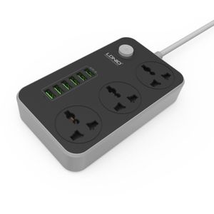 Regleta Ldnio SC3604 con carga rápida y 6 puertos USB
