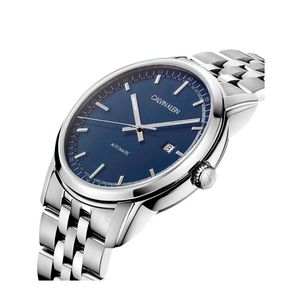 Reloj Calvin Klein Infinite K5s3414n Automático ETA Suizo Acero Inoxidable Plateado Azul