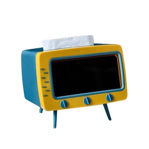Servilletero Porta Celular Retro