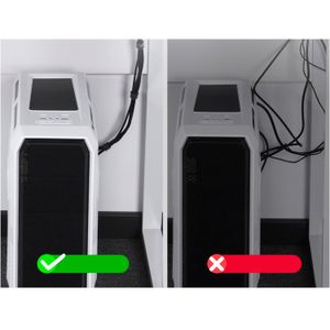 Autoadhesivo con Velcro Organizador de Cables