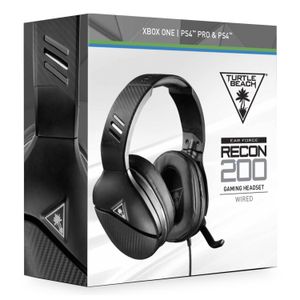 Audífono Gamer Turtle Beach Recon 200 Ps4 Xbox PC Nintendo Switch Negro