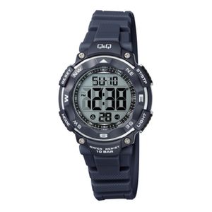 Reloj Q&Q Acuático Digital con Luz para Niño 10 BAR Azul