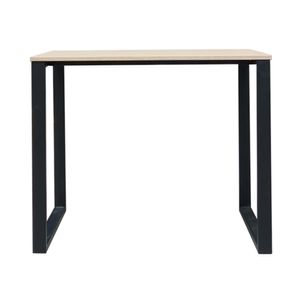 Escritorio Oh Rovere 90x50 Base Negro Ziyaz