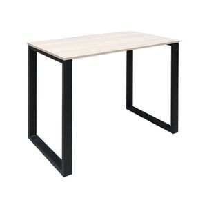 Escritorio Oh Rovere 120X60 Base Negra Ziyaz