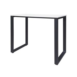 Escritorio Oh Blanco 120X60 Base Negro Ziyaz