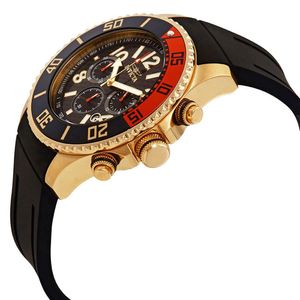 Reloj Invicta Pro Diver 13729 Cronómetro Correa de Silicona Negro