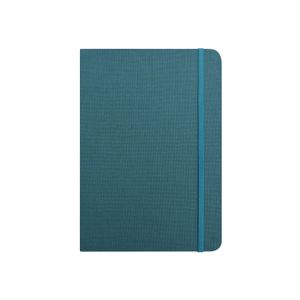 Libreta Moustachine Classic Lino Verde Agua Mediano Punteado