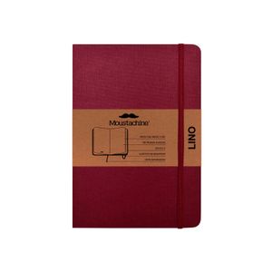 Libreta Moustachine Classic Lino Vino Pocket Blanco