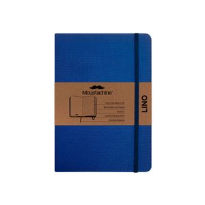 Libreta Moustachine Classic Lino Azulino Pocket Punteado