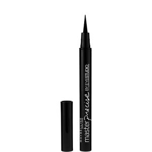 Delineador De Ojos Master Precise 0.64 Fl Oz Tono Negro Maybelline