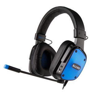 Audífono Gamer Sades D-Power Negro/Azul