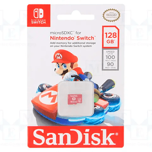 Memoria Micro SDXC Sandisk UHS- 128gb para Nintendo Switch
