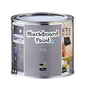 Pintura Tipo Pizarra Magpaint Blackboard Efecto Pizarra para Tiza Gris 0.5 L