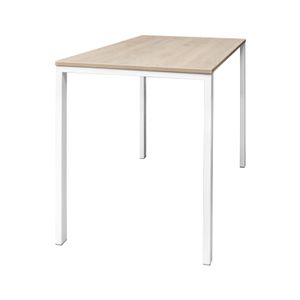 Escritorio Krona Rovere 90X50 Base Blanco Ziyaz