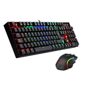 Combo Gamer Redragon Mitra K551SP y Griffin M607 RGB