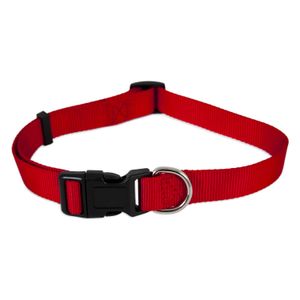 Collar para Perros Petmate Ajustable de Nylon Rojo L