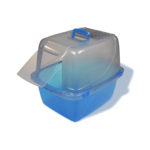 Litera Cerrada para Gatos Van Ness Transparente Extra Gigante