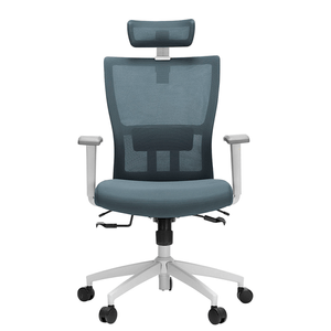 Silla Giratoria Ergonómica Atlantis Decorplas con Brazos Regulables 2D Color Gris