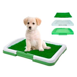 Baño Perros Cachorros Puppy Potty Portátil Césped Artificial