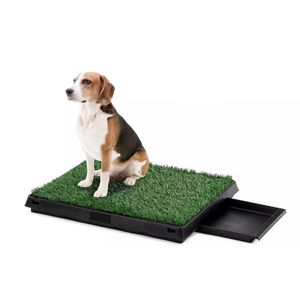 Baño para Perros Grande Puppy Potty Portátil Césped Artificial