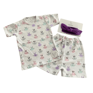 Pijama BBLUBS Conejos Lila