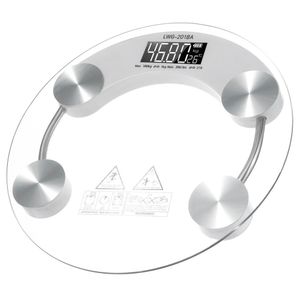 Balanza Digital de Baño SM en Vidrio hasta 180 Kg