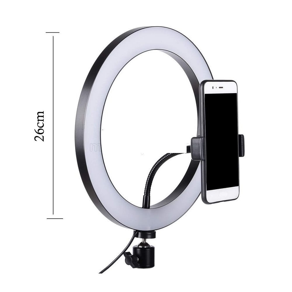 Grabar Videos Aros De Luz Telefono Aro De Luz Led 26 Cm Con