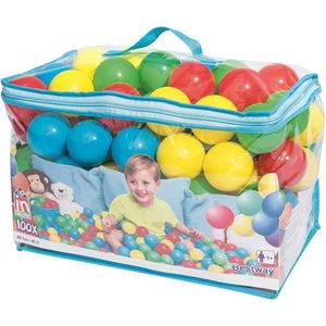 Piscina Inflable Intex + 100 Pelotas Bestway Multicolor