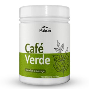 Café Verde en Polvo 300 g Pakari Superfoods