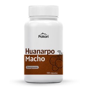 Huanarpo Macho 100 Cápsulas Pakari Superfoods Potenciador Natural