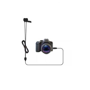 Micrófono Pechero Comica CVM-D02 Doble Cabezal  para Cámaras, Smartphones, Grabadores y PC